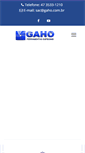 Mobile Screenshot of gaho.com.br